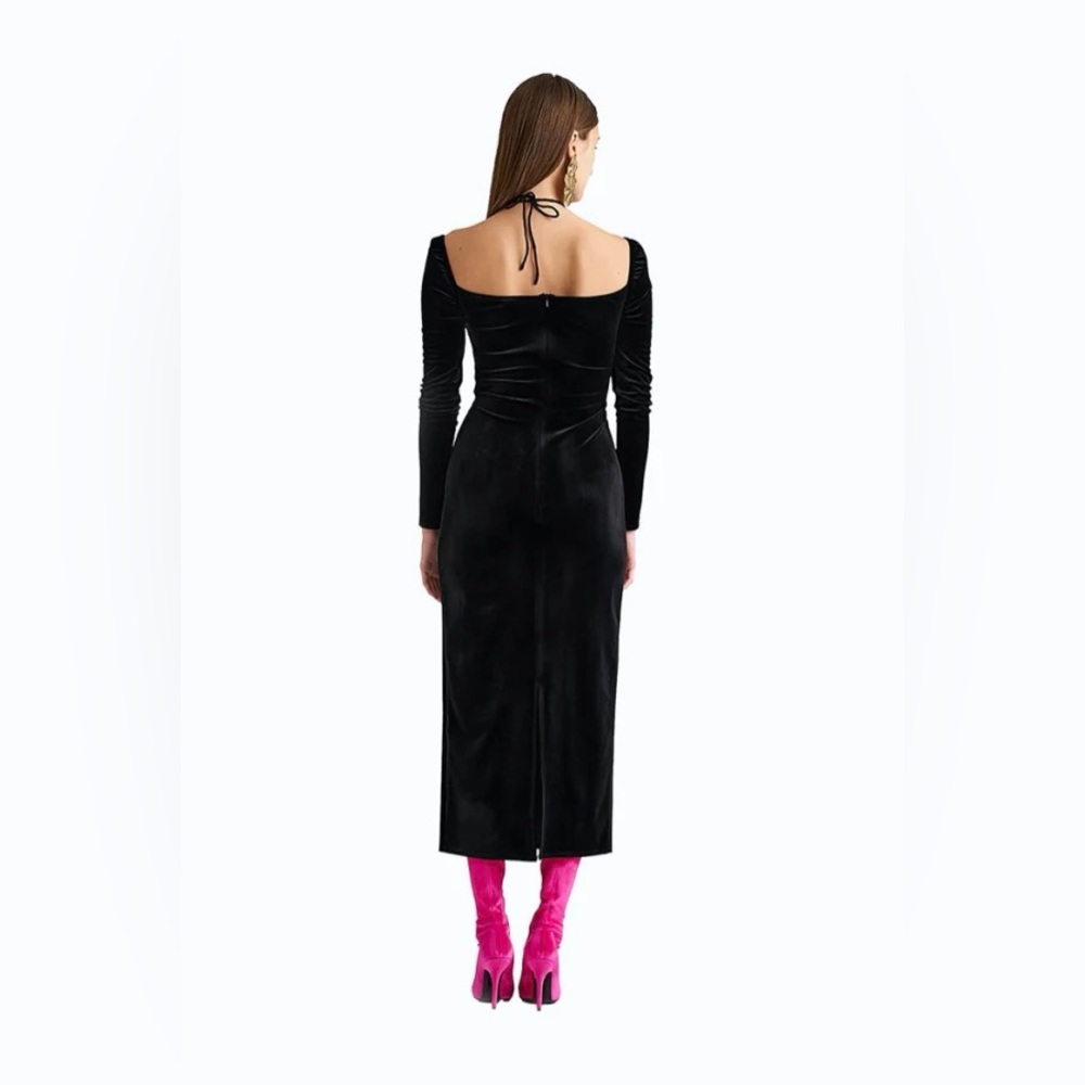 NWT Ronny Kobo velvet dress - Picture 5 of 7
